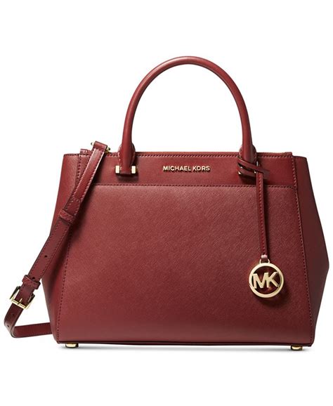 michael michael kors gibson leather satchel